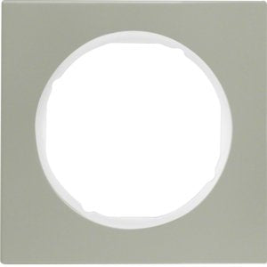 Berker - Abdeckrahmen Rahmen Eds/pows 10112214 1fach, rund