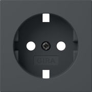 Gira - Zubehör/Ersatzteile für Installationsschalterprogramme Abd. SCHUKO-Steckd. 492028 Anthrazit