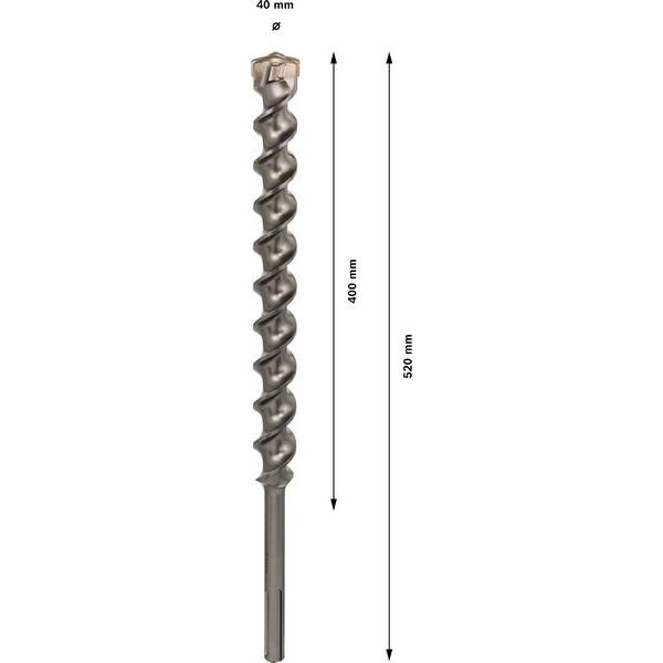 Bosch - Bohrer PRO SDS-max-7 Bohrer, 2608586802 40x400x520 mm