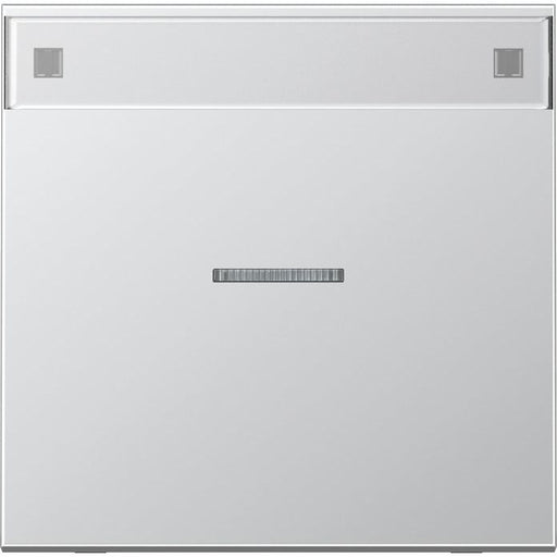 Jung - Abdeckung/Bedienelement für Installationsschalterprogramme Wippe Schriftfeld alu AL 2990 NAKO5 für Kontrollschalter