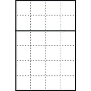 Siedle&Söhne - Montageelement für Türstation Briefkasten-Gehäuse AP BGA 611-4/6-0 W ws