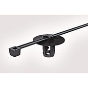 HellermannTyton - Kabelbinder Befestigungsbinder T50RSBH5SD-PA66HS-BK schwarz − 500 Stück