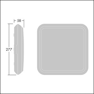 Thorn - Sicherheitsleuchte Rettungszeichenleuchte Voy Square #96635074