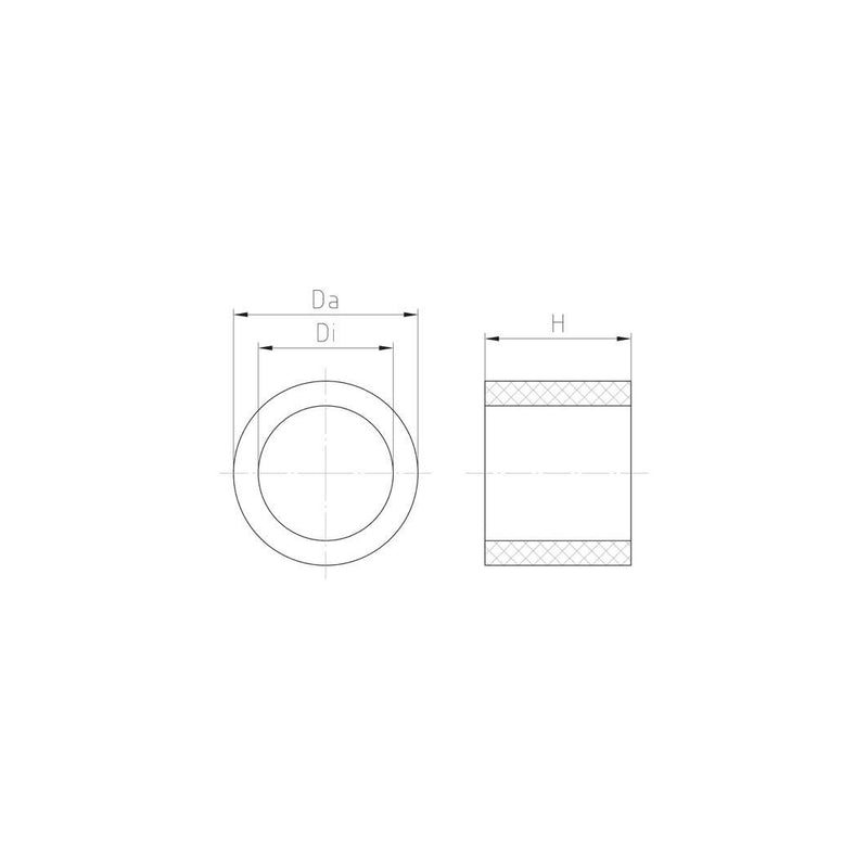 Jacob - Dichtring, flach Dichtring WJ-D 13