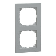 Merten - Abdeckrahmen Rahmen 2fach MEG4020-3660 aluminium