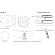 RP-Technik - Sicherheitsleuchte LED-Sicherheitsleuchte EERL029ML Einbau, Linsensystem