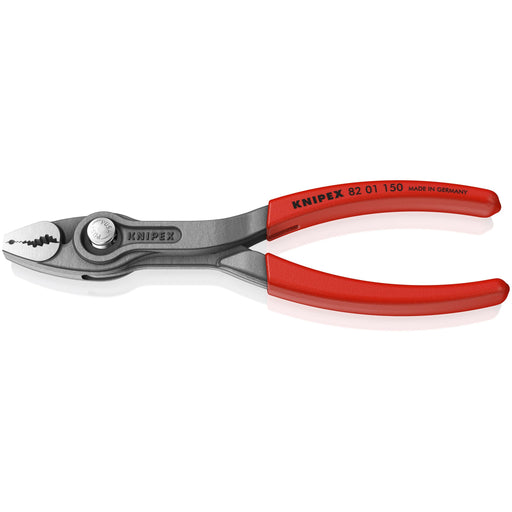 Knipex - Wasserpumpenzange TwinGrip Frontgreifzange 82 01 150 SB