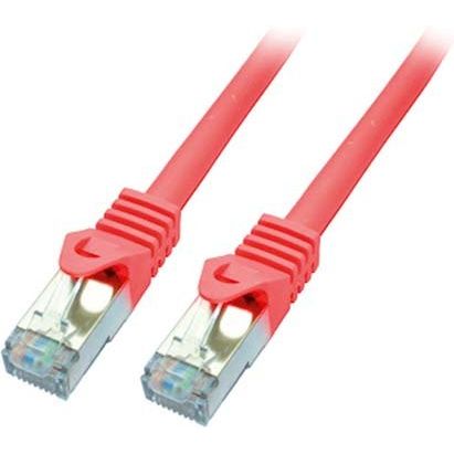 E+P Elektrik - Patchkabel Kupfer Patchkabel Cat.7 CC 242/5 ROT LOSE 5m