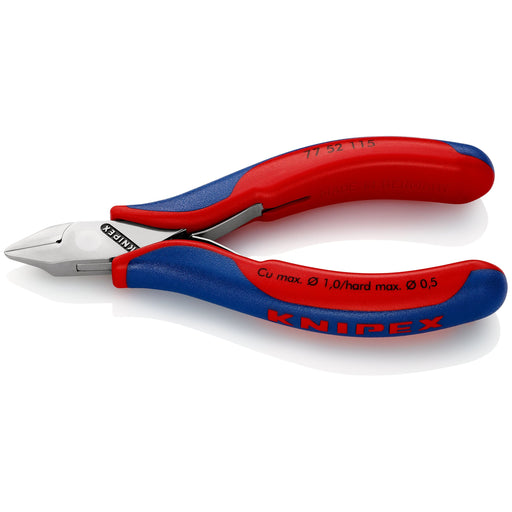 Knipex - Seitenschneider Elektronik-Seitenschneider 77 52 115 spiegelpoliert,115mm