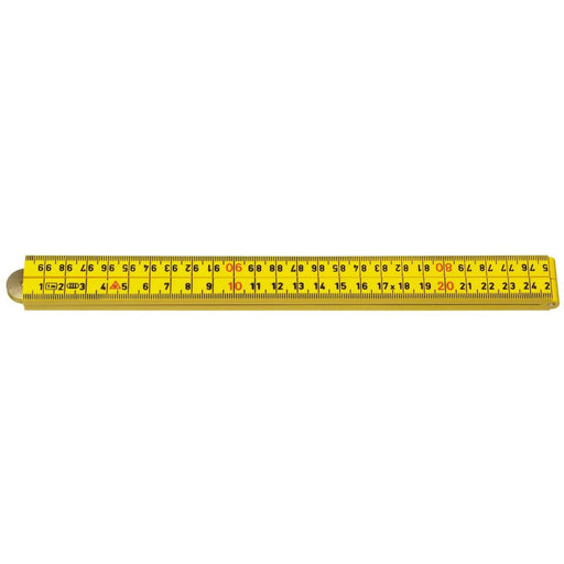 Hultafors - Gliedermaßstab Glasfasergliedermassstab G59-1-4-12 GU gelb − 10 Stück