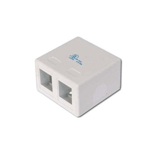 DIGITUS - Kommunikationsanschlussdose Kupfer Konsolidierungs-Punkt AT-AG 302A-WH f.2x KeystoneMod.rws
