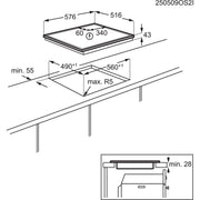 Electrolux AEG - Herd EB-Herdset KOMBI3026 OU5AE20SM+TA64RAS6XB