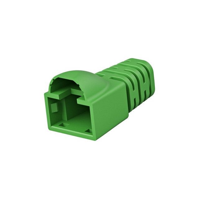 Telegärtner - Knickschutz Knickschutztülle 100001151 RAL 6018, d 6,3 mm − 100 Stück