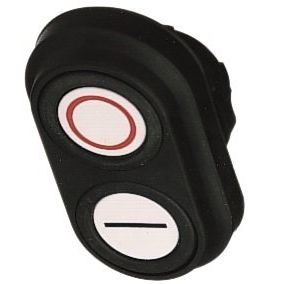 Ceag Sicherheitst - Drucktaster, Komplettgerät Doppeldrucktaste GHG 410 1907 R0002 0-I-STOP-START