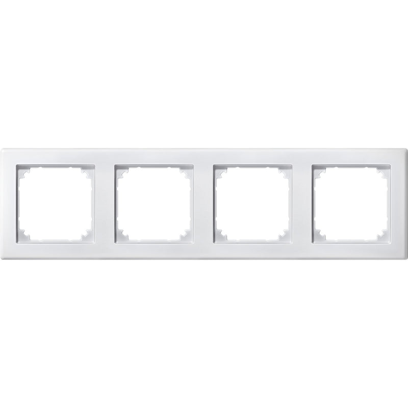Merten - Abdeckrahmen Rahmen 4f.pws 484419 waage/senkrecht