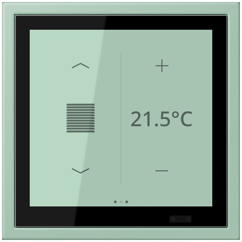 Jung - Bussystem-Mehrfach Bediengerät KNX Raumcontroller LCZ 459 BFD1S 217 vert anglais clair