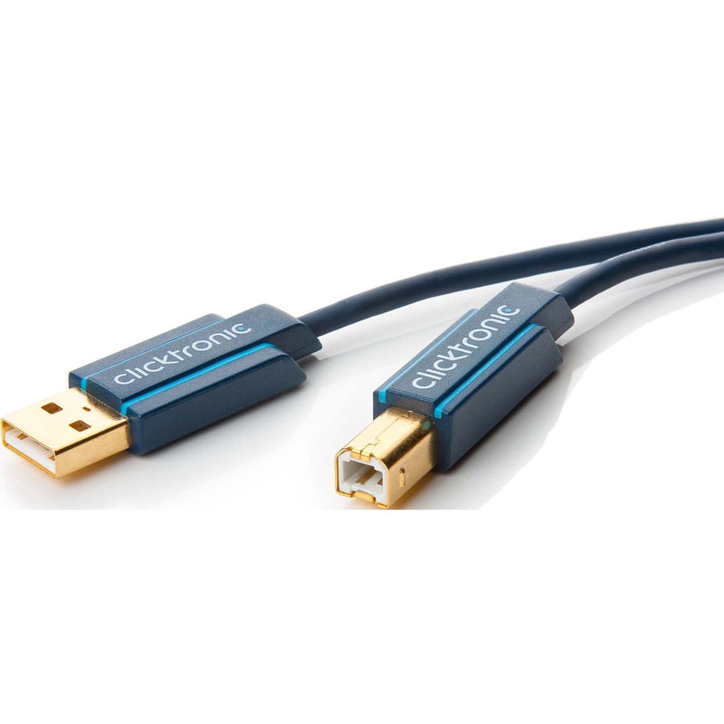Clicktronic - PC-Kabel USB-2.0-Kabel 70096 1,8m,A/B