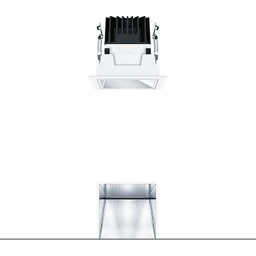 Zumtobel Group - Downlight/Strahler/Flutlicht LED - Einbauleuchte P - INF Q #60818015 4000K