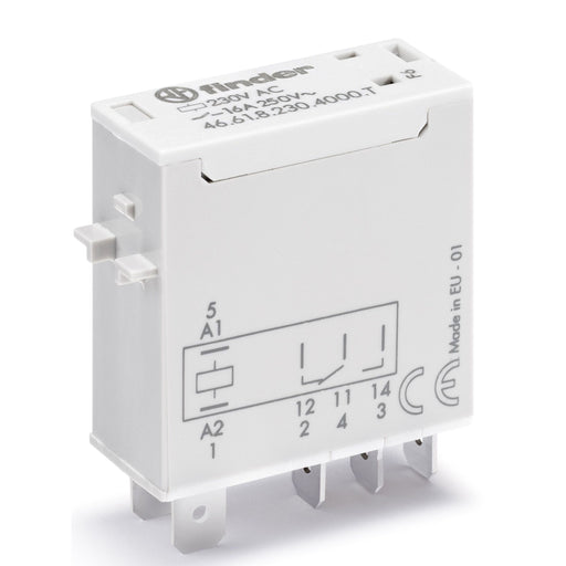Finder - Schaltrelais Industrie-Miniaturrelais 46.61.9.110.4000T − 10 Stück