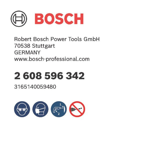 Bosch - Bohrer PRO Wood HSS 2608596342 Installationsbohrer