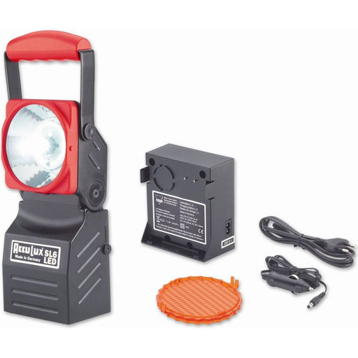 AccuLux - Handscheinwerfer Arbeitsleuchte SL6 LED Set 456541 mit Focus