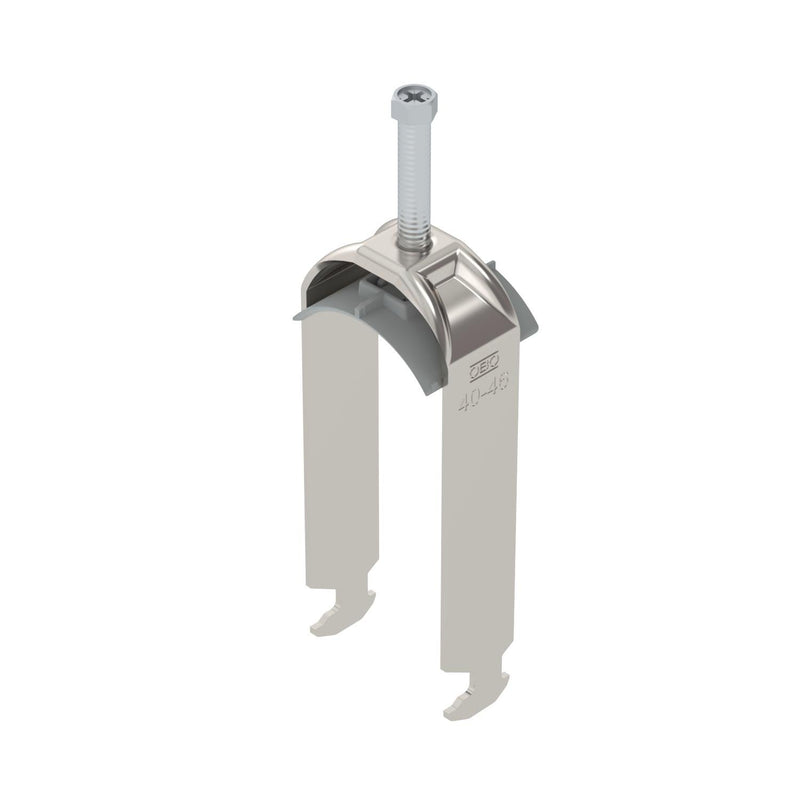 OBO Bettermann - Bügelschelle BS-H2-K-46 A2 40-46mm − 25 Stück