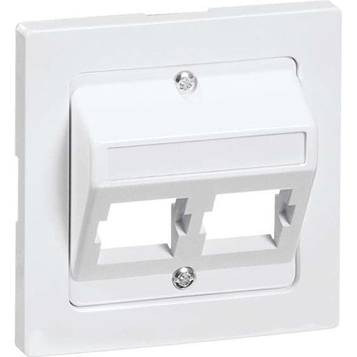 Peha - Einsatz/Abdeckung für Kommunikationstechnik Abdeckung rws D 95.610.02 LU/2 für 2 Module
