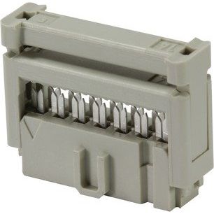 Harting - Leiterplattensteckverbinder Federleiste, mit 09185167804 Kabelanschlag