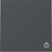 Gira - Abdeckung/Bedienelement für Installationsschalterprogramme Wippe Symb. Licht 328528 Anthrazit
