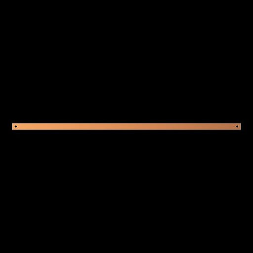 Striebel&John - Sammelschiene Kupferschiene ZXM1101 30x5mm, L:1100mm