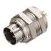 Binder - Rundsteckverbinder, Einbau (PCB) Flanschstecker 09 0077 00 03 711 3-pol