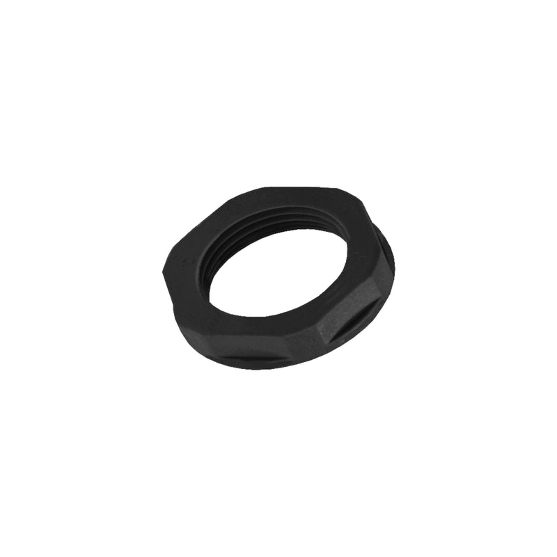 Fränkische - Gegenmutter für Kabelverschraubung Gegenmutter NTPA-M12B Kunststoff, schwarz − 10 Stück