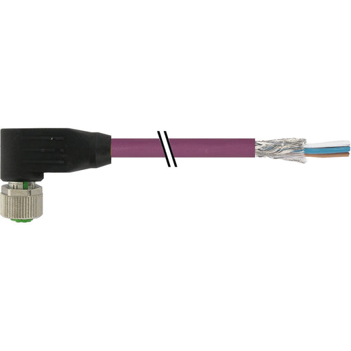 Murrelektronik - Konfektioniertes Sensor-Aktor-Kabel Steckverbinder 7000-14045-8032000 M12 Bu. gewinkelt