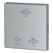 Eaton - Abdeckung/Bedienelement für Installationsschalterprogramme Wippe 1-fach CWIZ-01/h3 Silber matt