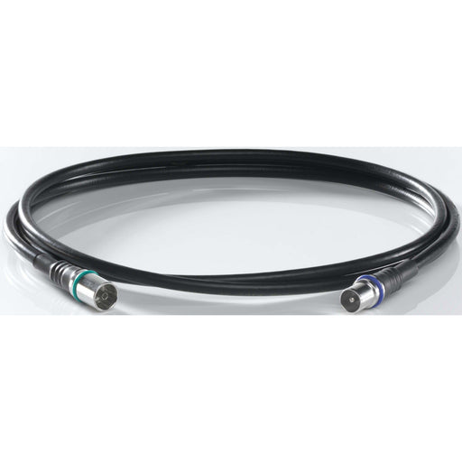 Wisi - Konfektioniertes Koaxkabel Anschlusskabel 5m DS 37 U0500 IEC-Buchse/IEC-Steck − 10 Stück