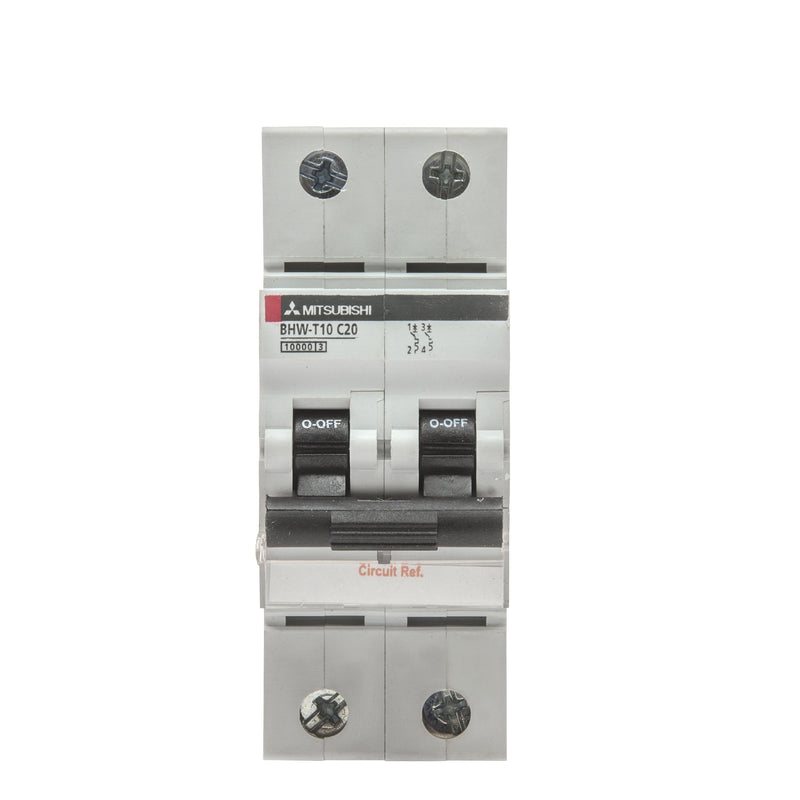Mitsubishi Electric - Leitungsschutzschalter Sicherungsautomat BHW-T10 2P Ty#292071 2-polig