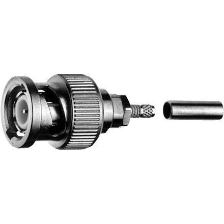 Telegärtner - Koax-Steckverbinder BNC-Kabelstecker Crimp G7 100023359 (RG-316/U), G29 (0.4