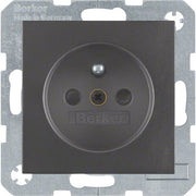 Berker - Steckdose anth 6765761606 m.Erdungsstift