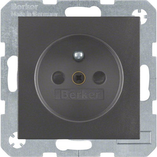 Berker - Steckdose anth 6765761606 m.Erdungsstift