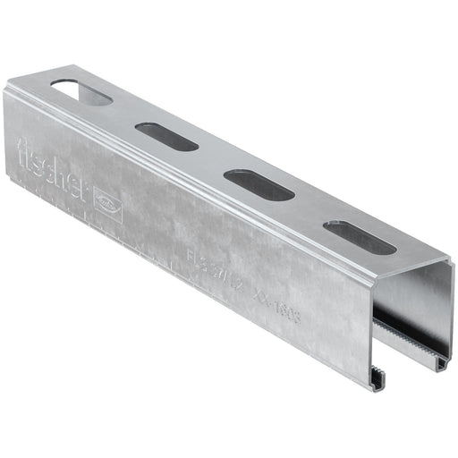 Fischer Deutschl - Stiel/Profilschiene Montageschiene 572545 FLS 37/1,2 - 6000 − 2 Stück
