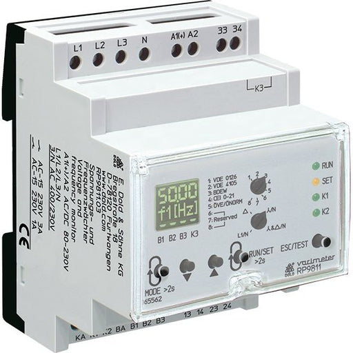 Dold&Söhne - Spannungsüberwachungsgerät Spannungs-/Frequenzwächter RP9811.033/ #0065562 N AC400/230V