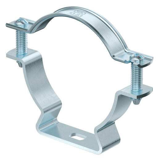 OBO Bettermann - Befestigungsschelle für Kabel/Rohre Abstandschelle ASL 733 63 G mit Langloch 53-63mm