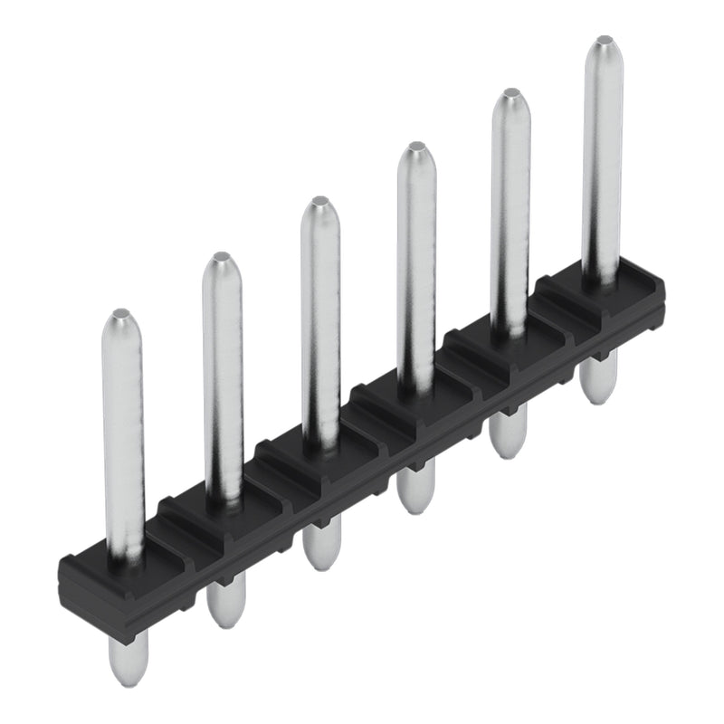 WAGO - Leiterplattensteckverbinder THT-Stiftleiste Lötstift 2091-1704 1,0 mm,gerade,sw − 500 Stück