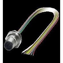 Pepperl+Fuchs Fabrik - Modularer Steckverbinder Flanschstecker V19S-M16H-500