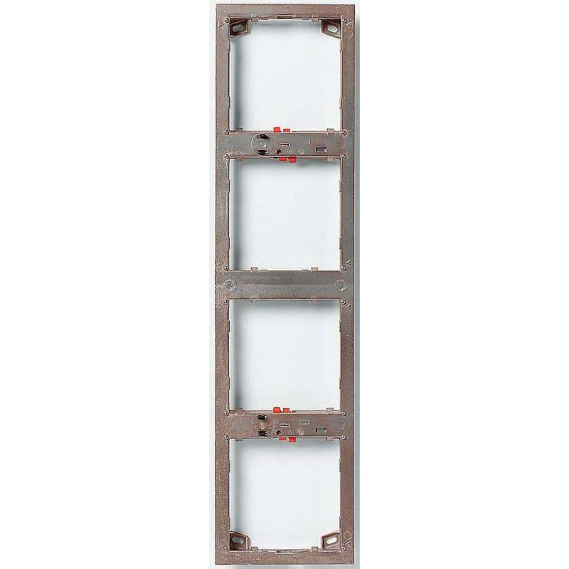 Siedle&Söhne - Montageelement für Türstation Montagerahmen MR 611-4/1-0 für 4 Module