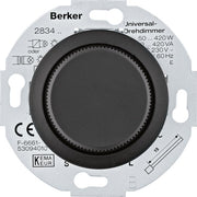 Berker - Dimmer Universal-Drehdimmer MAN0101317 mit Zentralstück