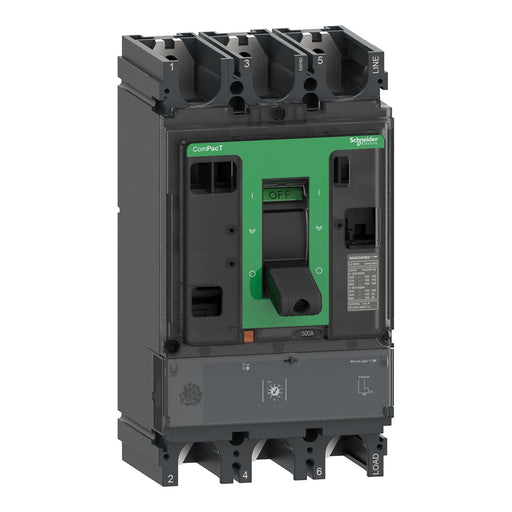 Schneider Electric - Leistungsschalter für Motorschutz Kompaktleistungsschalter C63F31M500 ComPacT NSX630F mit