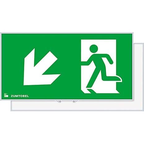 Zumtobel Group - Piktogramm für Not-/Hinweisleuchte Rettungszeichen PURESIGN150#22900425 AD/ED RZ-1LU ERI