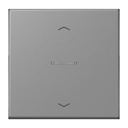 Jung - Abdeckung/Bedienelement für Installationsschalterprogramme Wippe mit Lichtleiter LC 101 KO5P 203 gris 31
