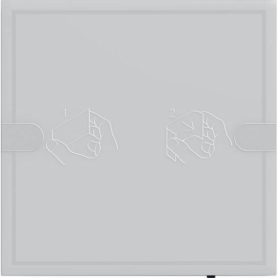 Gira - Bussystem-Tastsensor Tastsens.4 24 V 1f TS4 5051028 Anthrazit